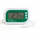 Digital max min thermometer with alarm