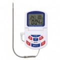 Oven thermometer and timer