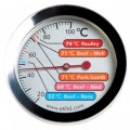 Large meat thermometer with 60mm dial