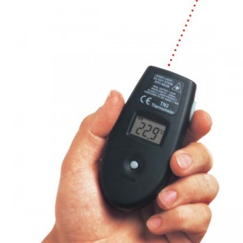 TN2 infrared thermometer with laser alignment